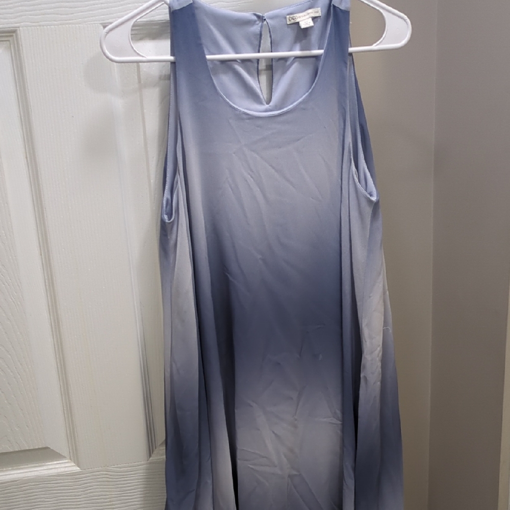 Elegant Blue Sleeveless Top